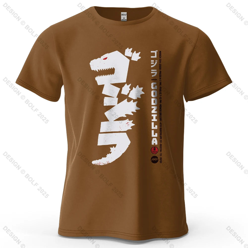 Japan Printed Men's T-Shirt 100% Cotton Oversized Harajuku Style Graphic Tees for Women Tops Tees Casual Streetwear