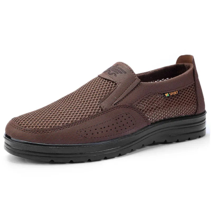 Men's Shoes 2025 Summer Casual Sneakers Breathable Mesh Chunky Sole Affordable Free Shipping