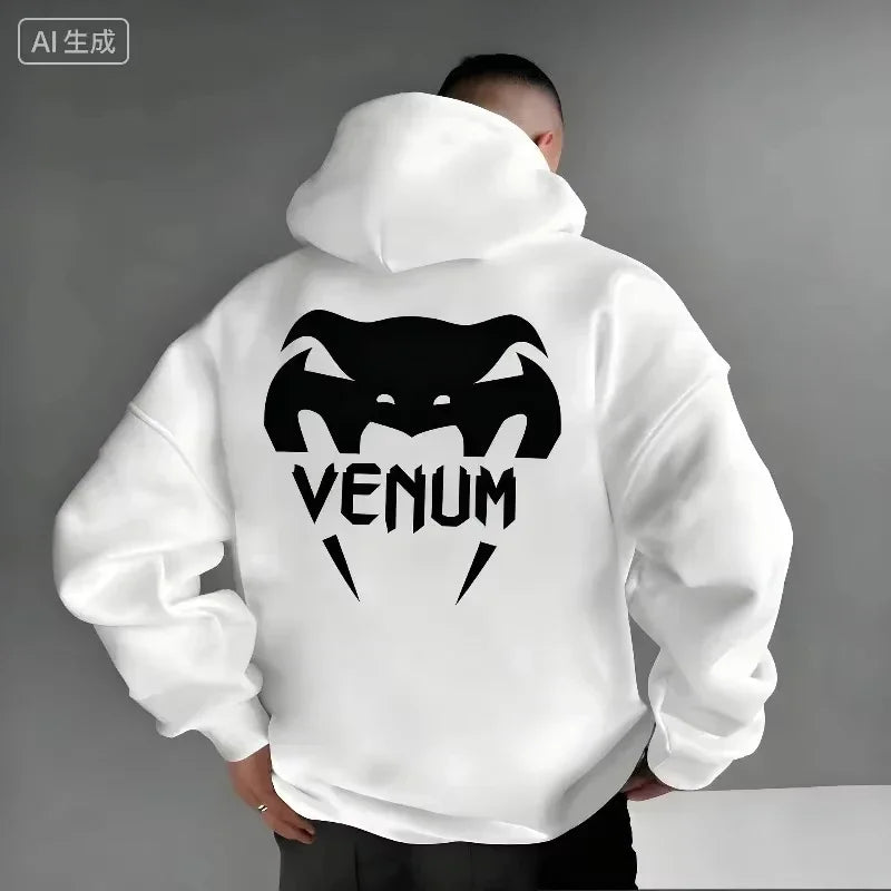 2026 NEw NEw New! UFC Men's Boxing Sports Hoodie, Warm and Comfortable Casual Hoodie for Autumn and Winter, Fashionable Printed