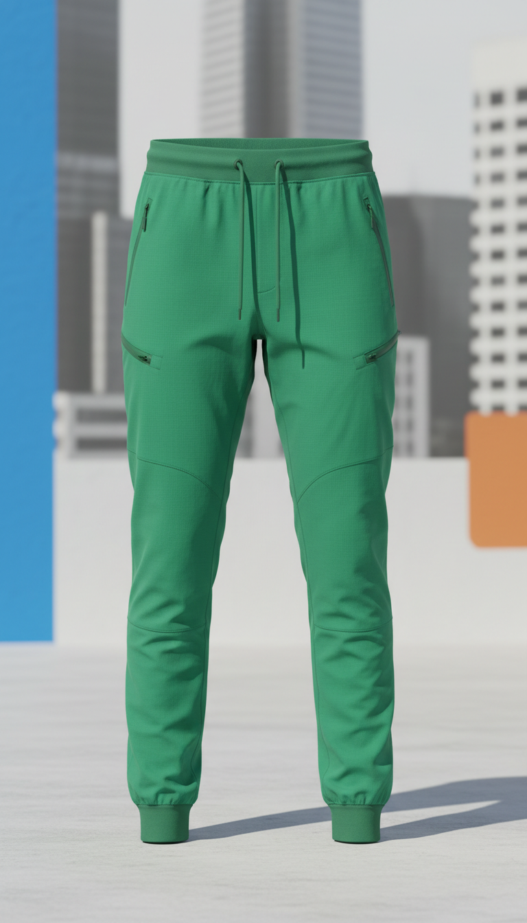 Sprint Green Performance Joggers