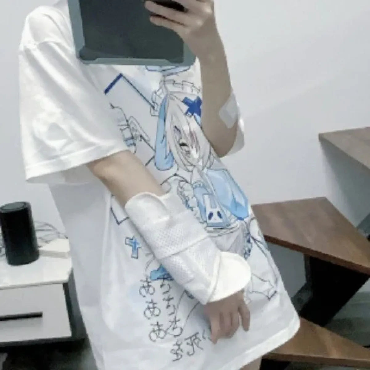 Harajuku Kawaii Anime Oversized Tee