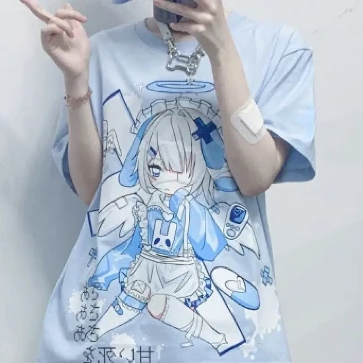 Harajuku Kawaii Anime Oversized Tee