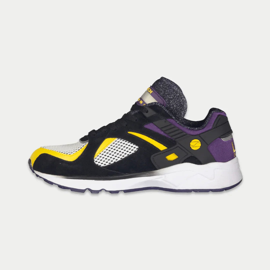 LA Gear Men's Catapult Light-Up Lowtop | Black x Purple x Yellow