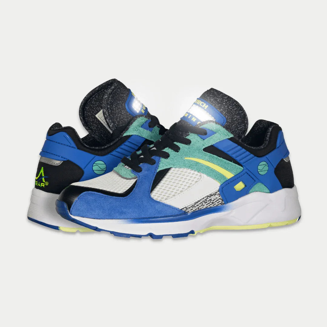 LA Gear Men's Catapult Light-Up Lowtop | Blue x Green