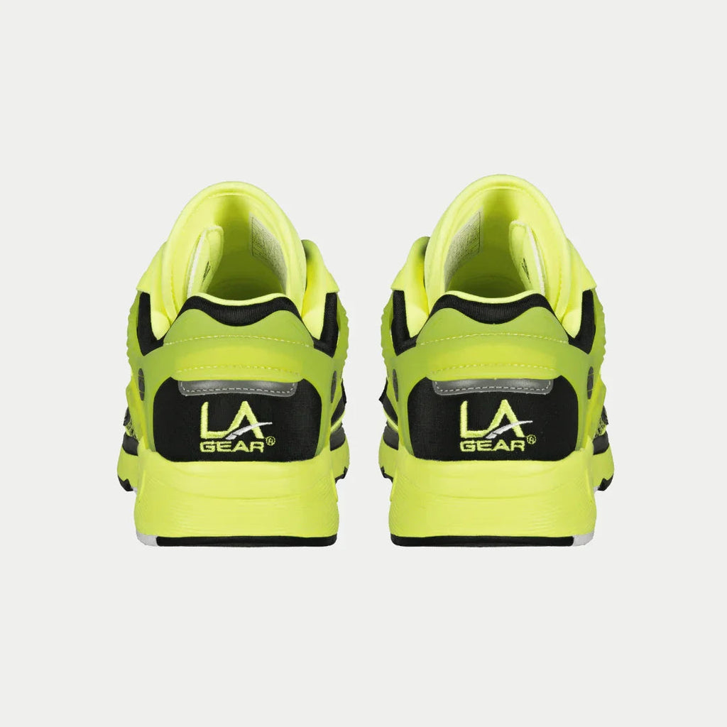LA Gear Men's Catapult Light-Up x Glow Lowtop | Neon Yellow x Black