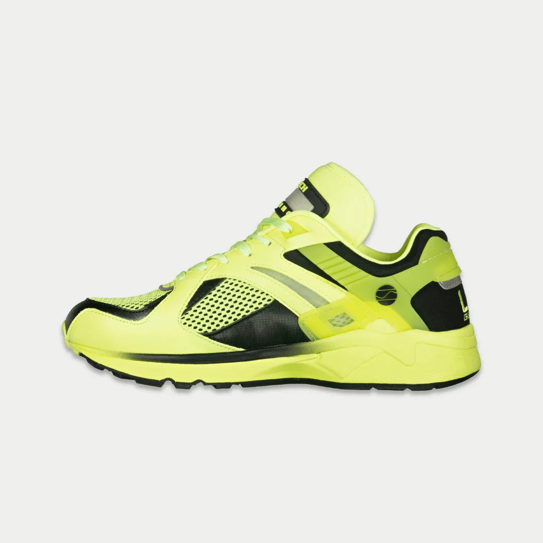 LA Gear Men's Catapult Light-Up x Glow Lowtop | Neon Yellow x Black