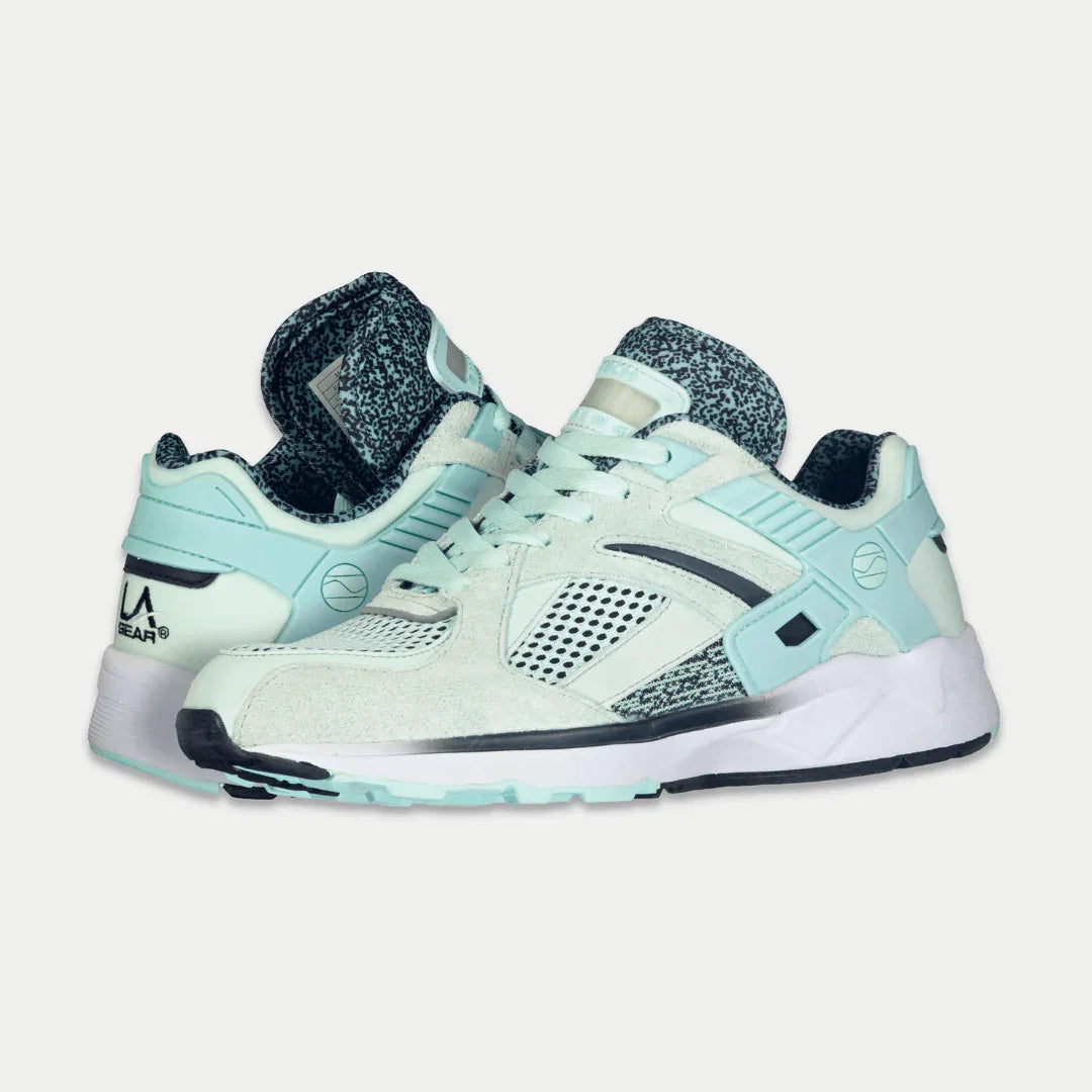 LA Gear Women's Catapult Light-Up Lowtop | Mint x Black