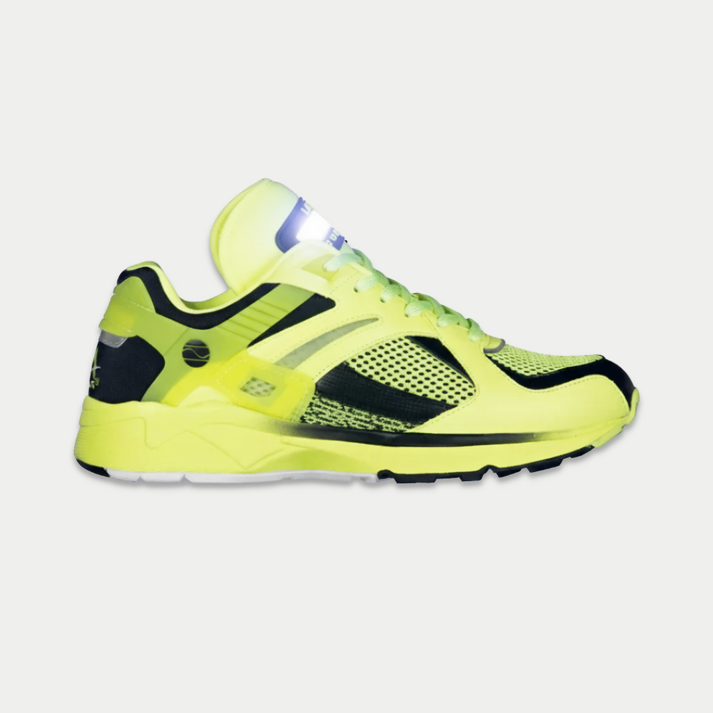 LA Gear Men's Catapult Light-Up x Glow Lowtop | Neon Yellow x Black
