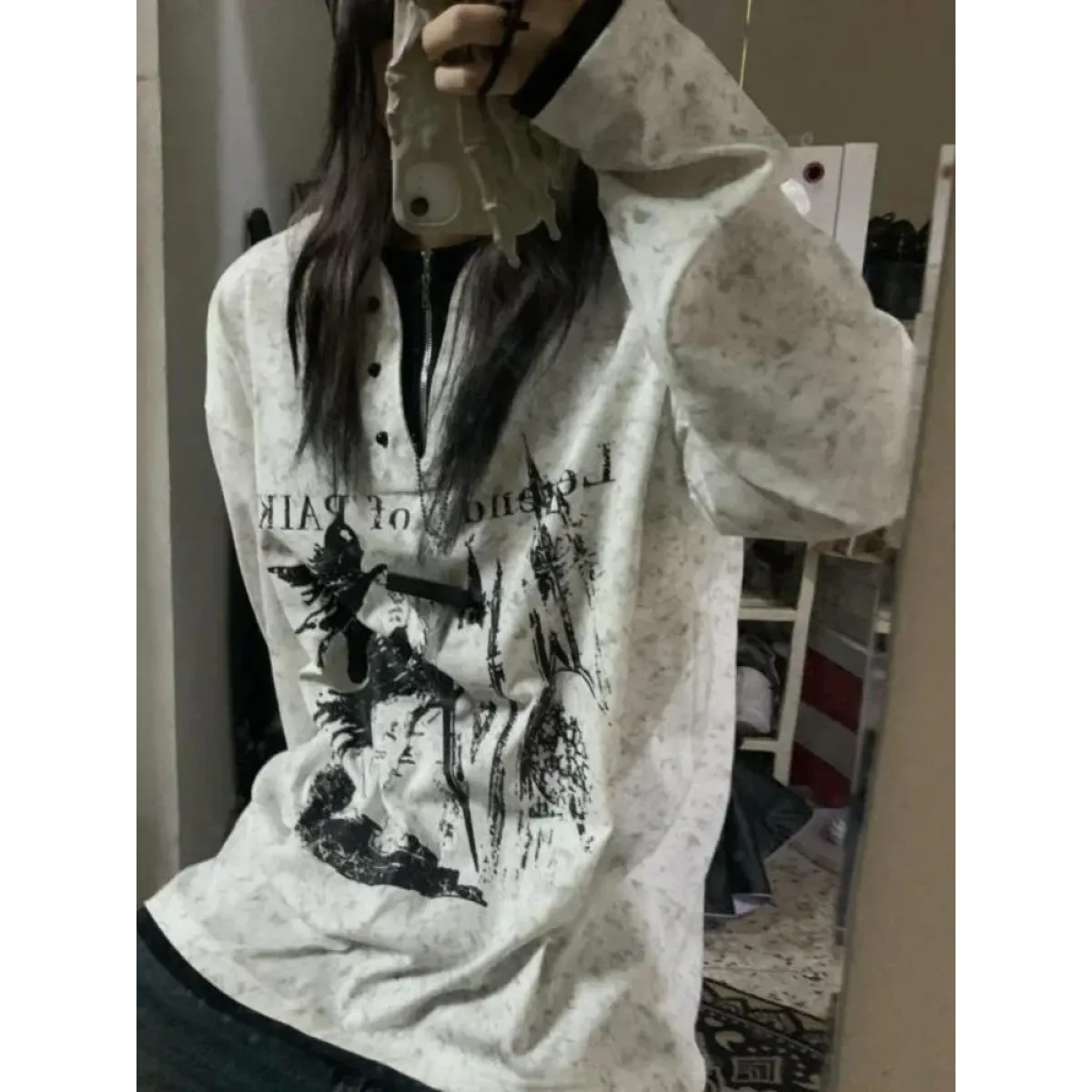 Oversized Gothic T-Shirt